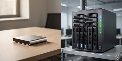 Diferenças entre SSD externo e armazenamento NAS: qual solução escolher para seu negócio